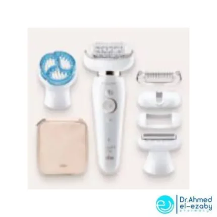 Braun Silk epil 9 Flex 9010 Wet & Dry epilator with 6 extras incl. deep body exfoliation brush - Image 2