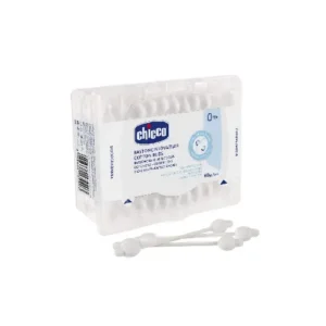 شيكو أعواد قطن للأطفال – 60 قطعة