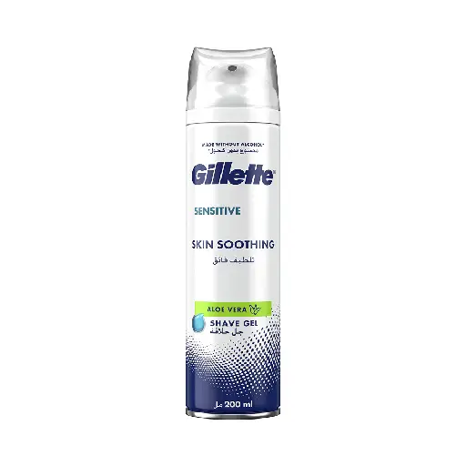 Gillette Shaving Gel Sensitive Skin 200 ml Super Cactus