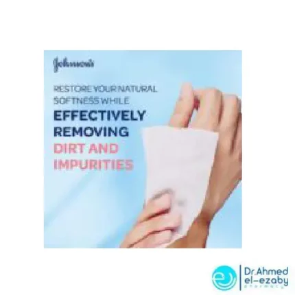 Johnson's Moisturizing Micellar Wet Wipes - 25 Wipes - Image 2