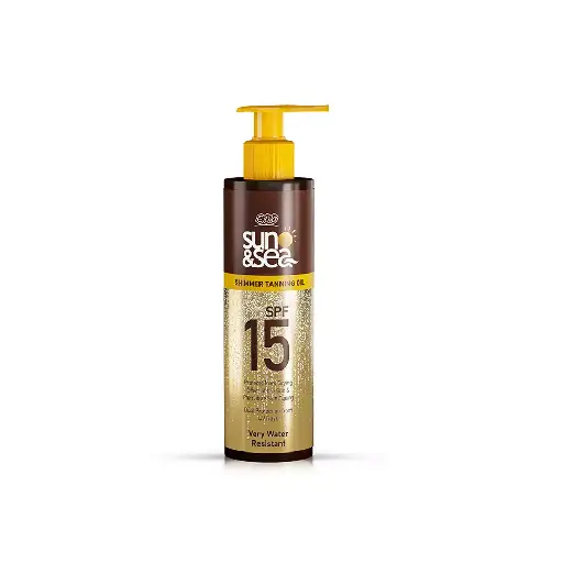 Shimmer Tanning oil 15 SPF - 200 Ml