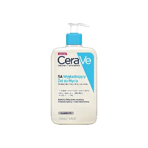 CeraVe - SA Smoothing Cleanser for Dry, Rough and Uneven Skin - 473 ml