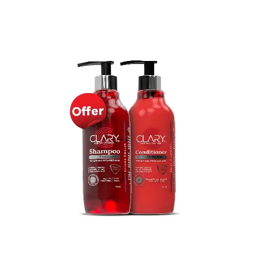 Clary Shampoo and Conditioner Offer Pack