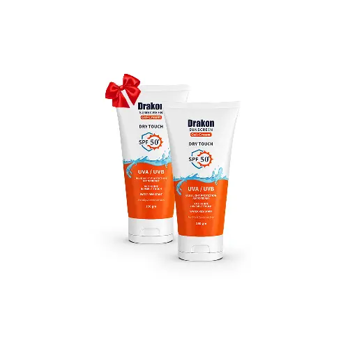 Drakon sun screen gel cream 1+1 offer