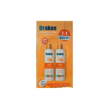 Drakon sun screen lotion 1+1 offer X