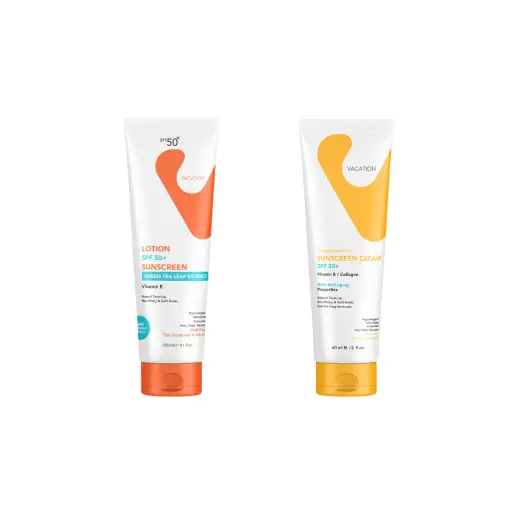 VACATION LOTION 120ML+cream SPF 50+ 60ml offer VACATION LOTION 120ML+cream SPF 50+ 60ml offer