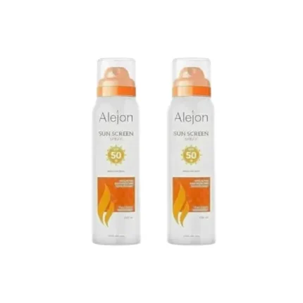 Alejon sun screen spray +50 spf 200ml 1+1 free