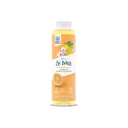 St. Ives, Energizing Body Wash, Citrus & Cherry Blossom