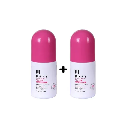 DAKY DEODORANT ROLL ON PINK 1+1 OFEER