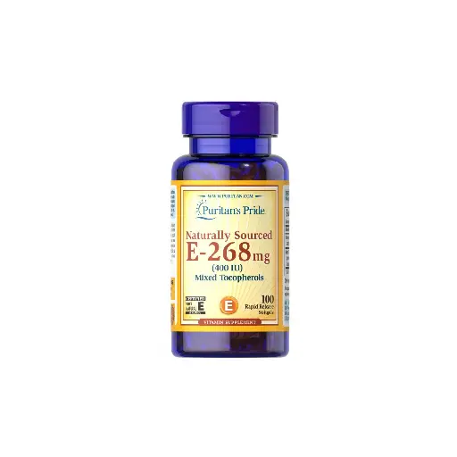 Puritan's Pride Vitamin E 268mg (400IU) 100 Fast Softgels