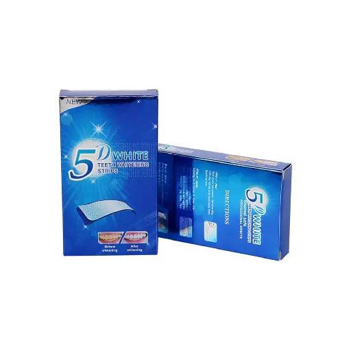 5D WHITE TEETH WHITENING STRIPS 10PCS