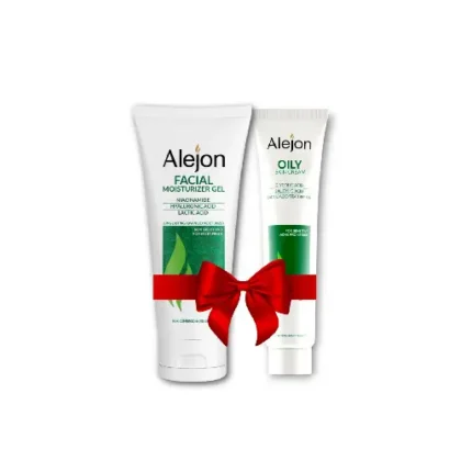 ALEJON OILY SKIN CREAM 50GM+ Alejon Oily Skin Moisturizing Gel 75g OFFER