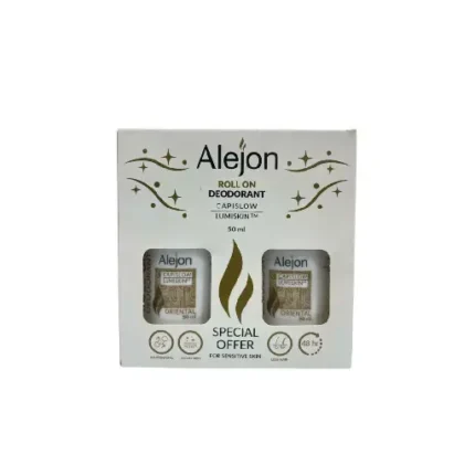 ALEJON ROLL ON DEODORANT ORIENTAL 50ML+50ML OFFER