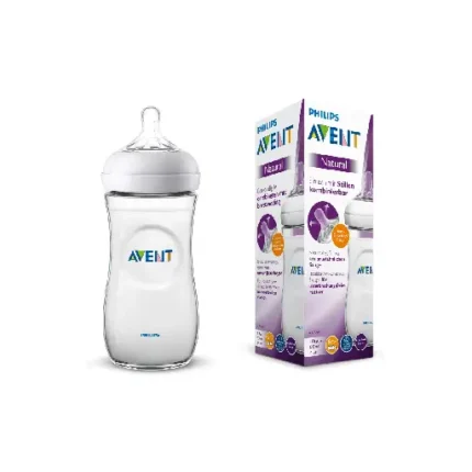 Avent Natural baby Bottle 330ml white +6m