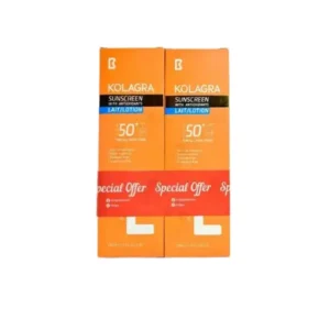 KOLAGRA SUNSCREEN LAIT/LOTION 120 ML 1+1 free