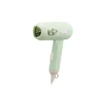 Mini Foldable Hair Dryer, 450W, Green - 8859