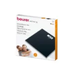 BEURER WELLBEING GLASS SCALE BLACK 180 KG (GS10)