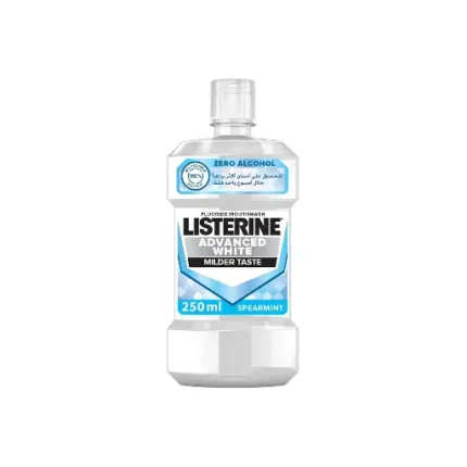 Listerine, Advanced White Mouthwash Milder Taste, 250ml