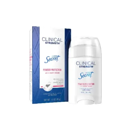 Secret Clinical Strength Soft Solid Powder Protection Deodorant, 1.6 oz