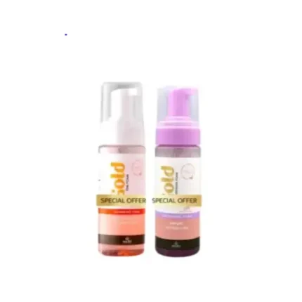 gold fem foam+lightening foam 150ml+150ml