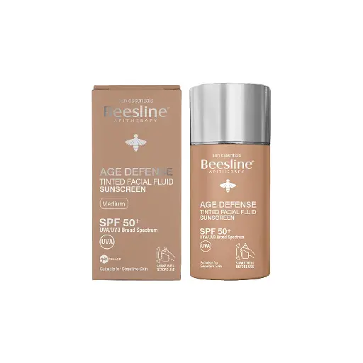 Beesline Anti-Wrinkle Tinted Fluid Light Sunscreen SPF 50+ - 40 ml