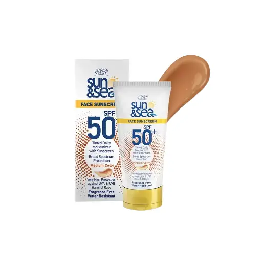 Eva sun &sea tinted medium 50+spf 40ML