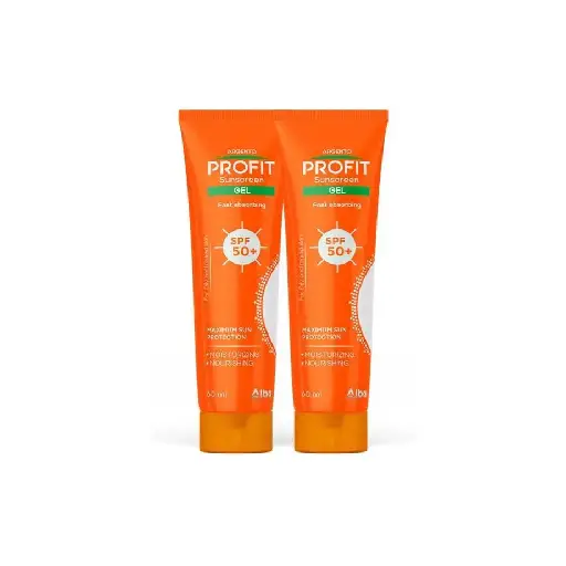 PROFIT SUNSCREEN GEL 60ML 1+1