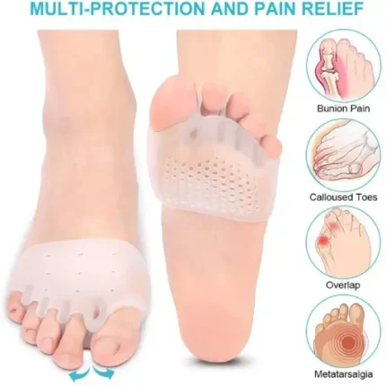 Silicone Tiptoe Protector and Cover Used in Protection of Toe for Men and Women - Image 4