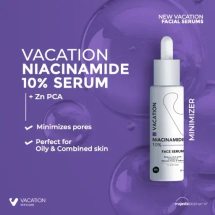 VACATION NIACINAMIDE 10% FACE SERUM 30ML - Image 3