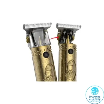 VGR V-085 Professional Hair Trimmer - Gold - Image 2