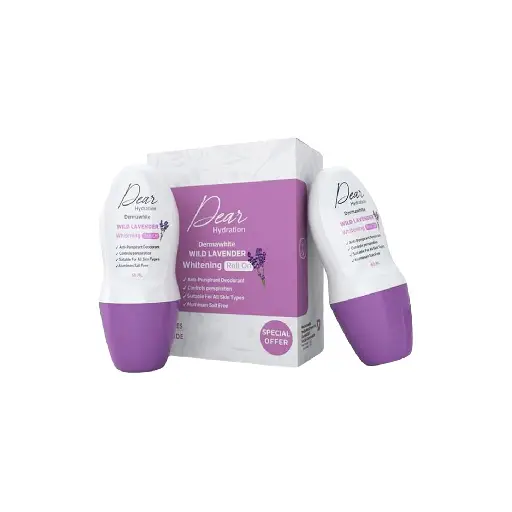 DEAR WILD LAVENDER WHITENING ROLL ON 1+1 offer 60ML