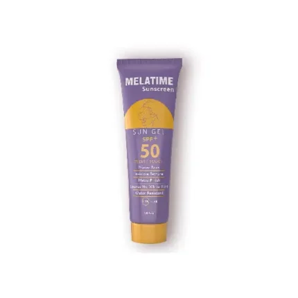 MELATIME SUNSCREEN GEL SPF +50 50GM offer