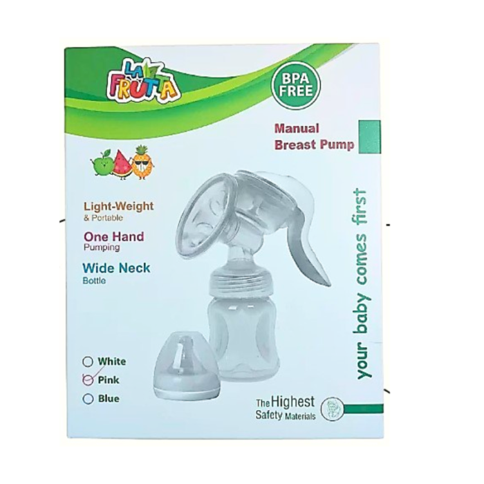 La Frutta Wide Neck Manual Breast Pump (22555)