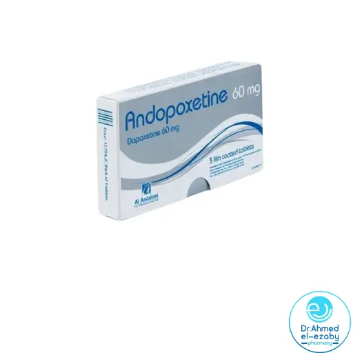 Andopoxetine 60 mg 3 tab - Drahmedelezaby