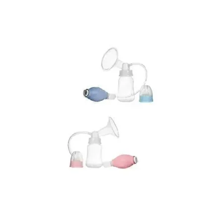 Baby Time BT195 Practical Breast Pump (Blue and pink)