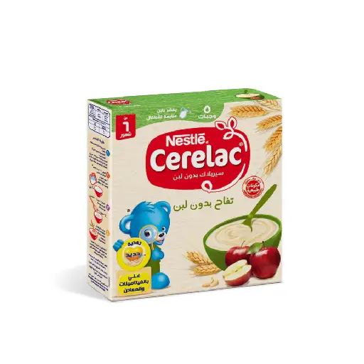 CERELAC NESTLE WHEAT & APPLE 125GM