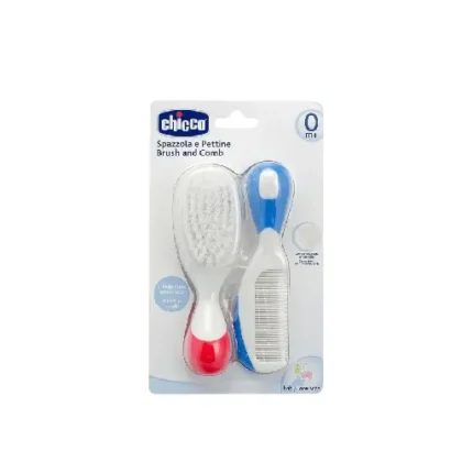 CHICCO Brush And Comb red (0m+)