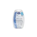 CHICCO SOOTHER PHYSIO FORMA SOFT WHITE SIL (6-16M)