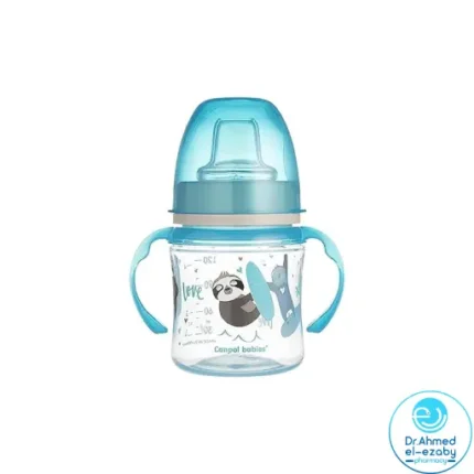 Canpol babies EasyStart Silicon Training Cup blue 120ml - Image 2