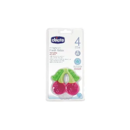 Chicco Fresh Relax Cherry Teethers +4m