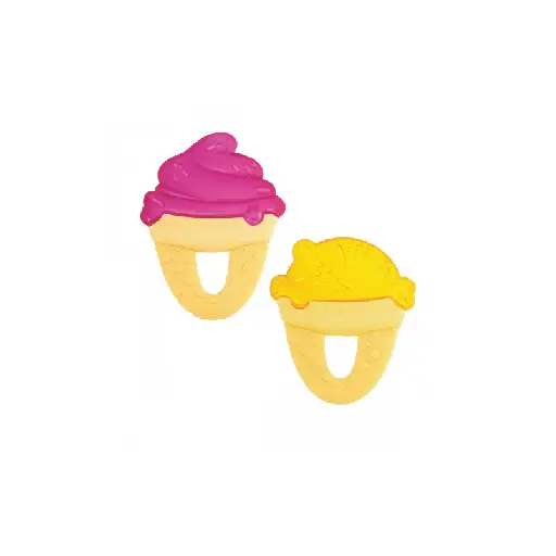 Chicco Fresh Relax Ice Cream Teethers Yellow or red