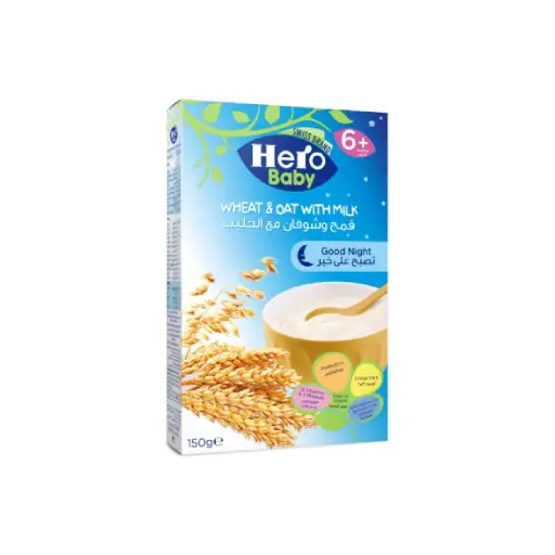 HERO GOOD NIGHT WHEAT AND OAT with milk 150 g