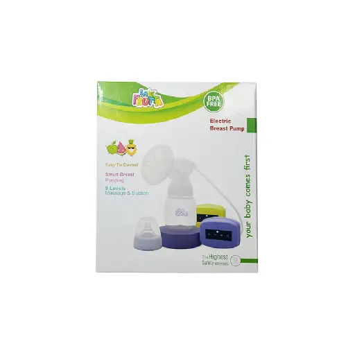 La Frutta Electric Breast Pump (22557) colors, yellow and mauve