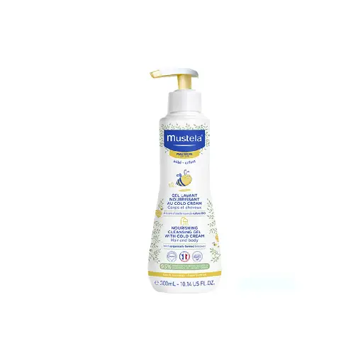 MUSTELA CLEANSING GEL WITH COLD CREAM 300ML