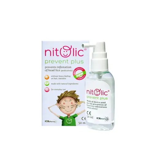 Nitolic Prevent Plus anti Lice Solution 50ML