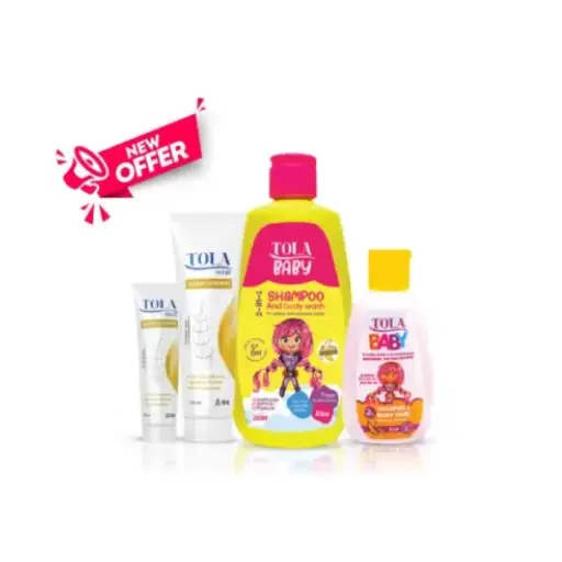 TOLA Baby shampoo 250ML + oil replacement 150ML + Tola Baby 80 ml + oil replacement 50 ml TOLA Baby shampoo 250ML + oil replacement 150ML + Tola Baby 80 ml + oil replacement 50 ml
