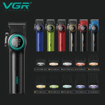 VGR 001 Professional Hair Clippers HIGH-SPEED 7000-9000RPM - Image 2