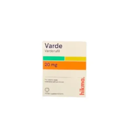 Varde 20 mg 4 tablets (Vardenafil)