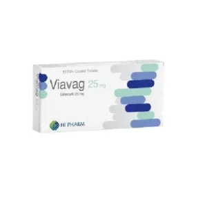 Viavag 25 mg 10 tablets