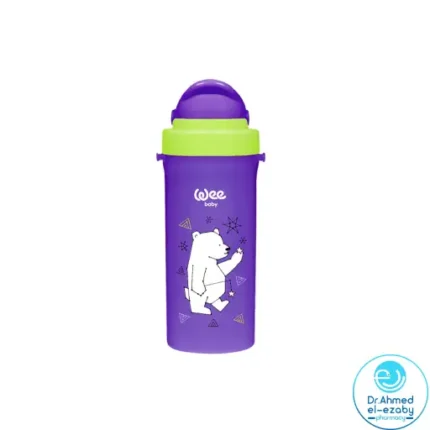 WEE BABY PİPETLİ BARDAK 300 ML 6+ (colors are red, purple and blue) - Image 2